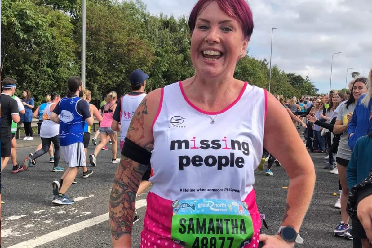 Great North Run runner